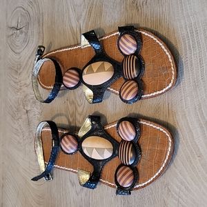 Sam Edelman Gisela Sandals Black & Brown 9